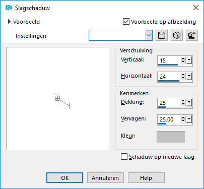 les 16 slagschaduw vleermuis