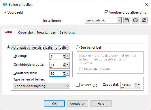 les 18 Ballen en bellen