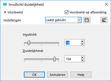 les 18 invullicht en duidelijkheid