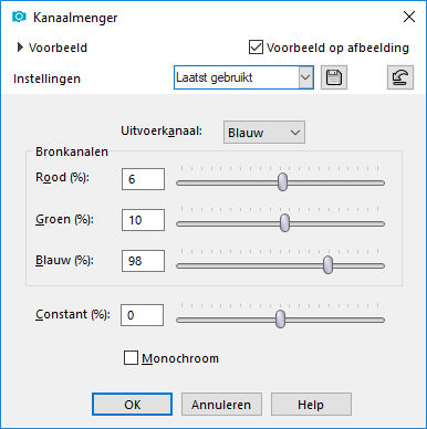 les 18 kanaalmenger