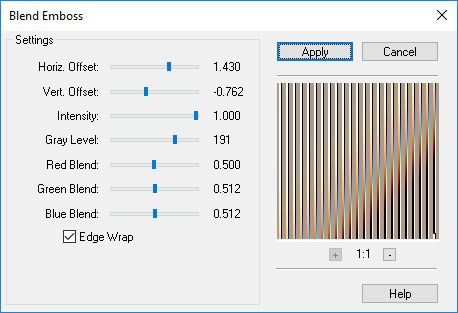 les 20 FM tile tools blend emboss