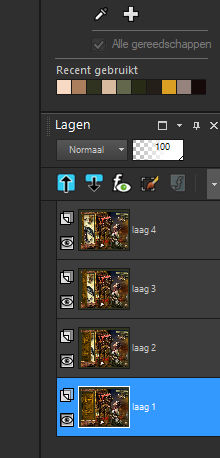 les 23 lagenpakket na de samenvoegingen