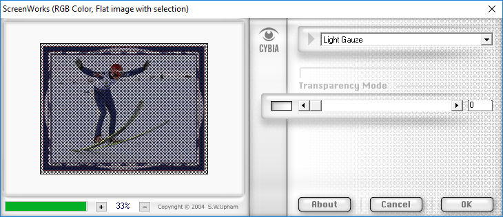 les 25 cybia screenworks light gauze