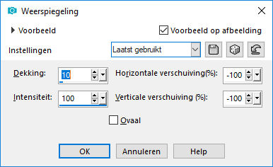 les 28   weerspiegeling
