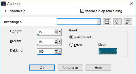 les 32 als knop