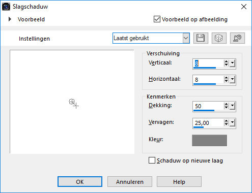les 41 slagschaduw boom