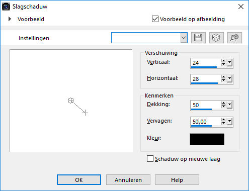 les 41 slagschaduw pompoen