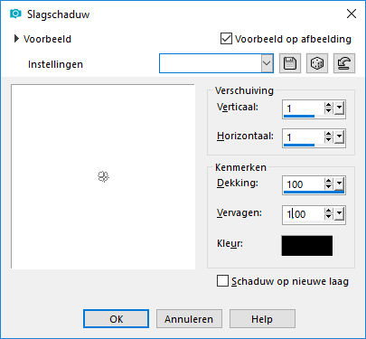 les 49 pnt 45 slagschaduw ringen in de rand