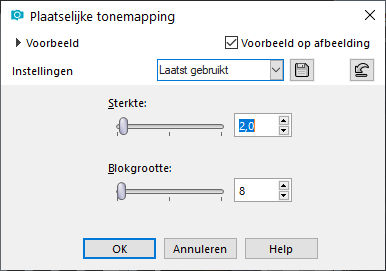 les 67 pnt 26 plaatselijke tonemapping vogels