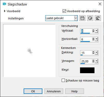 les 76 pnt 29 slagschaduw lichtjes