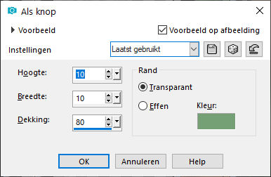 les 79 pnt 33 als knop