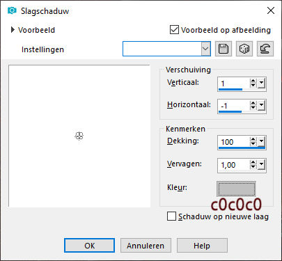 les 95 pnt 19 slagschaduw cirkel