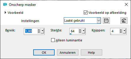les 97 pnt 45 onscherp masker