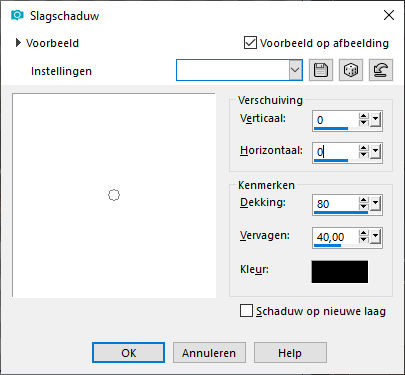 les 98 pnt 19 slagschaduw misted